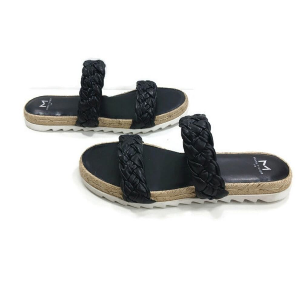 Ss1367 Euc Marc Fisher Jaime Espadrille Sandals 8… - image 3